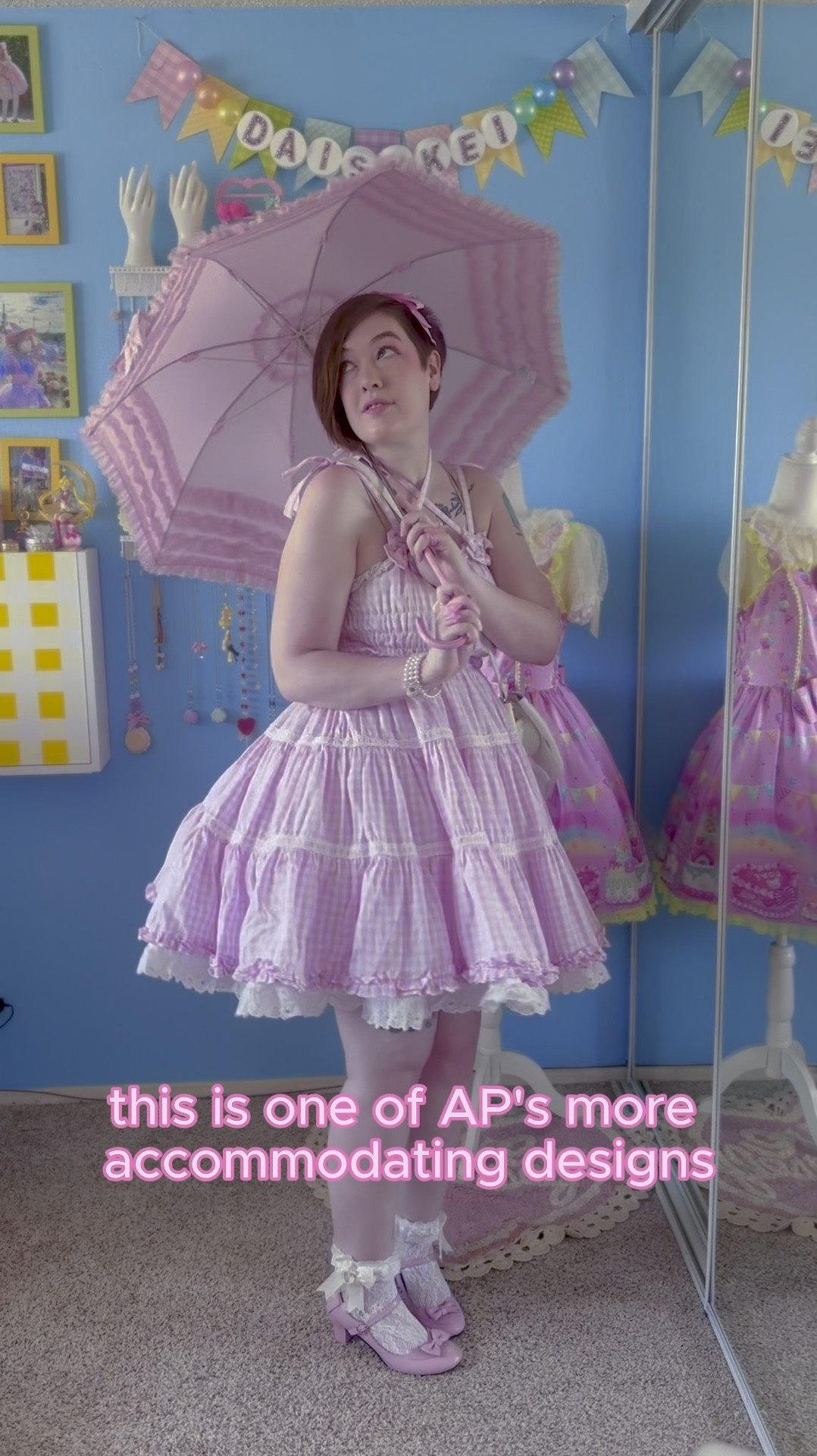 Gosh I just love this summertime daydream of a dress! It’s so perfect for the hot weather…outside of the polyester lining ☠️
.
.
.
Headbow, JSK, rings, parasol: @angelicpretty_official 
Other rings: @cat_tea_party 
Socks: @lizlisa_official_japan @lizlisa_tokyokawaiilife 
Shoes: Sosick
BGM: IchinoseSound/YouTube
.
.
.
Did you know I’m a personal stylist? I specialize in alternative fashions, but accept clients interested in more mainstream fashions too. I can help you plan your first coord, refresh your wardrobe, style your next fashion show and more! Please reach out to daisykeipersonalstyling[at]gmail[dot]com for more information!
.
.
.
#egl #daisykei #jfashion #eglfashion #eglcommunity #harajukufashion #harajukustyle #personalstylist #sweetlolitastyle #personalstyle #kawaiiaesthetic #kawaii #kawaiifashion #japanesefashion #altfashion #alternativefashion #ginghamshirring #angelicpretty #30daysoflooks

#LTKBeauty #LTKStyleTip #LTKVideo