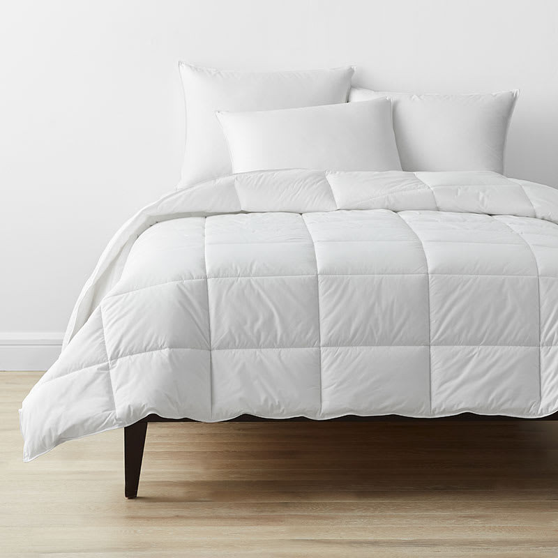 Classic Down Alternative Comforter - White, Queen | The Company Store
