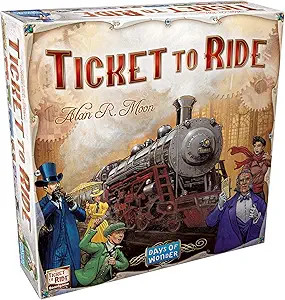 Ticket to Ride Board Game | Family Board Game | Board Game for Adults and Family | Train Game | A... | Amazon (US)