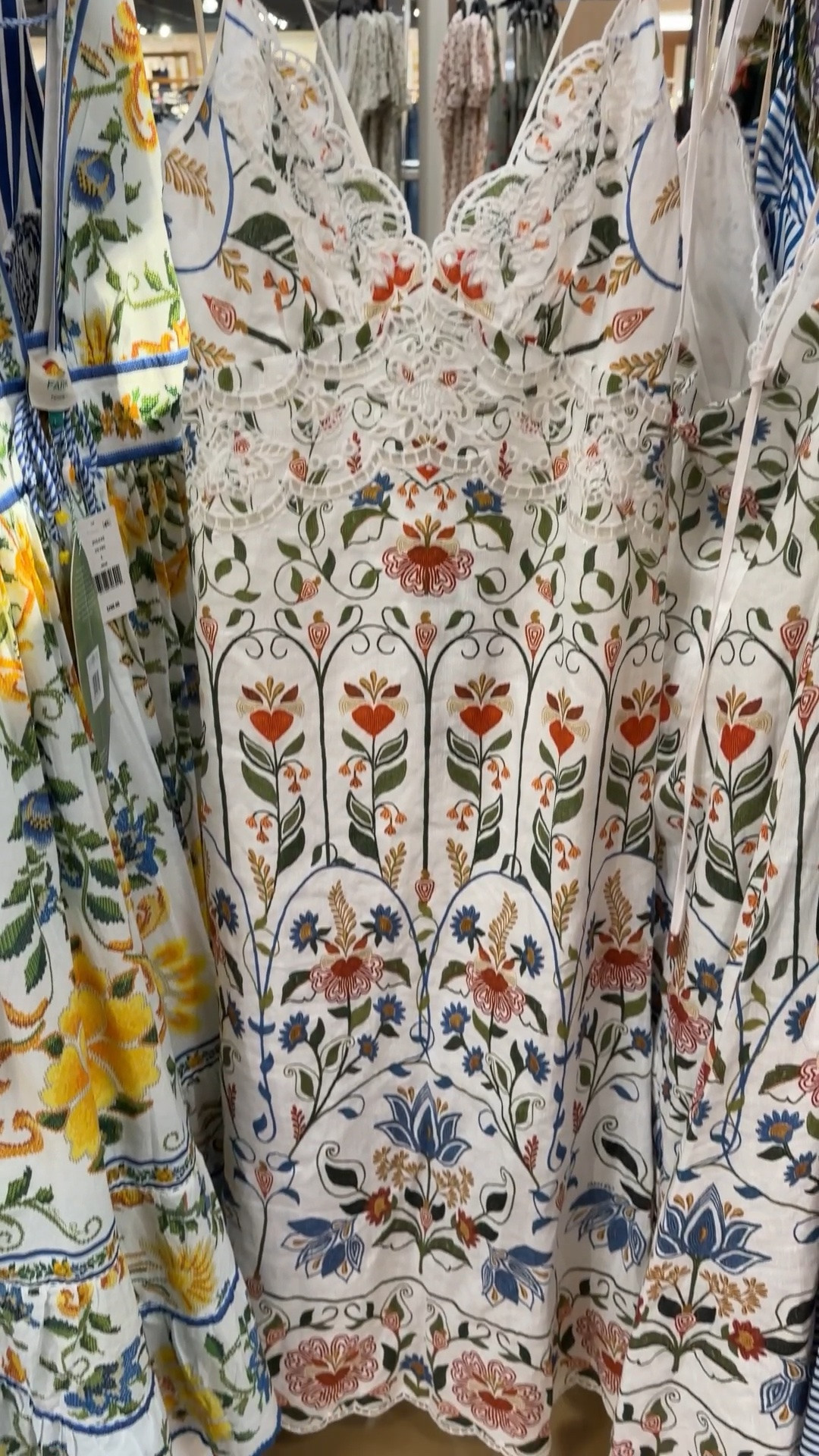 Farm Rio sale find! 🌿 The Garden Embroidered Linen Midi Sundress is full of charming details, from the colorful embroidered blooms to the scalloped edges and adjustable tie straps. 💐 Made from lightweight linen, it feels effortless and special all at once. ☀️ The perfect summer vacation dress, tropical getaway look, or outfit for a destination wedding, garden party, or brunch. 🌸 Such a gorgeous statement piece for the season. Linked it here! 😍 #farmrio #summerdress #vacaydress

#LTKootd #LTKSaleAlert #LTKWedding