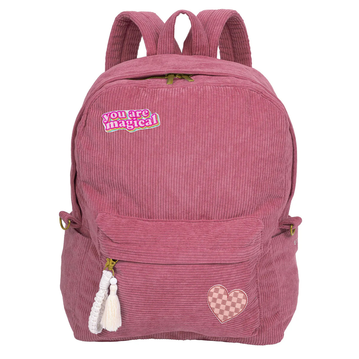 Billie Corduroy Backpack Rose | Fashion Angels