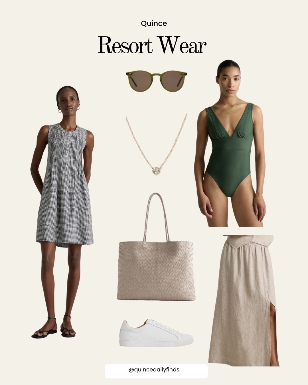 Quince resort wear finds 


#LTKTravel #LTKSeasonal #LTKSwim