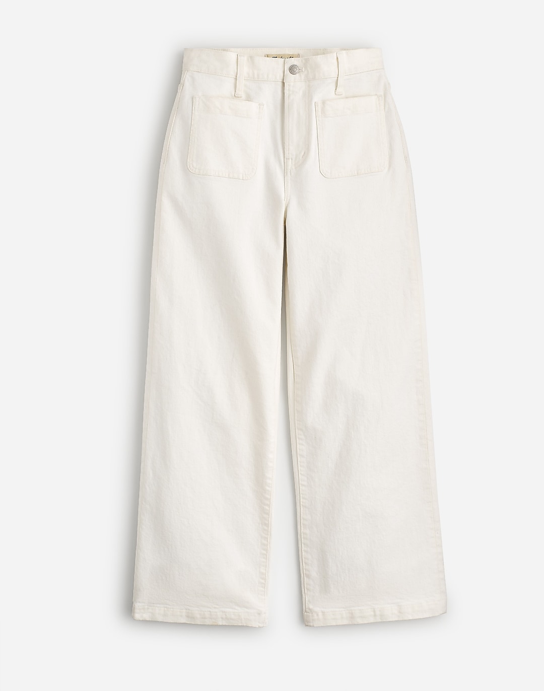 The Perfect Vintage Wide-Leg Jean in Lakecourt Wash: Patch-Pocket Edition | Madewell