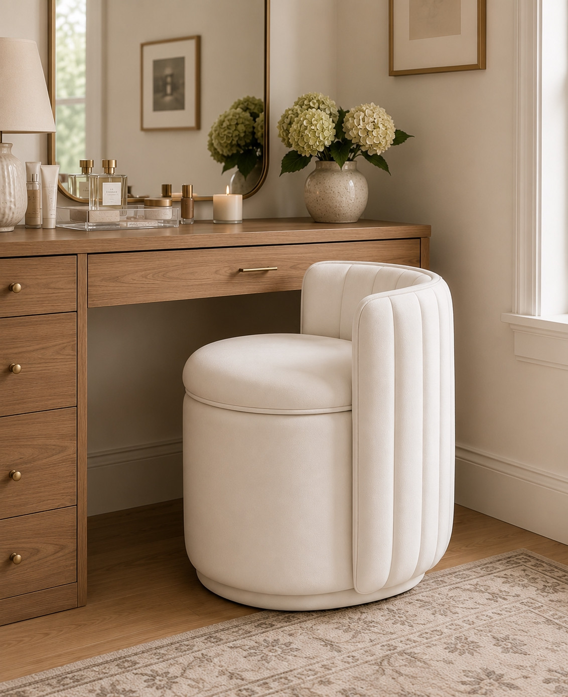 Vanity, stool, entry console, entryway, mirror, lamp, decor, Coffee table, living room Home details linked ✨ Amazon, Etsy, Wayfair, Target, Restoration Hardware, Pottery Barn, Arhaus, Walmart, Studio McGee, Serena & Lily, Crate & Barrel, West Elm, Threshold, HomeGoods, and more 🤍 Furniture, decor, lighting, rugs, mirrors, styling pieces, and organization favorites

#LTKselfcare #LTKHome #LTKmorningroutine