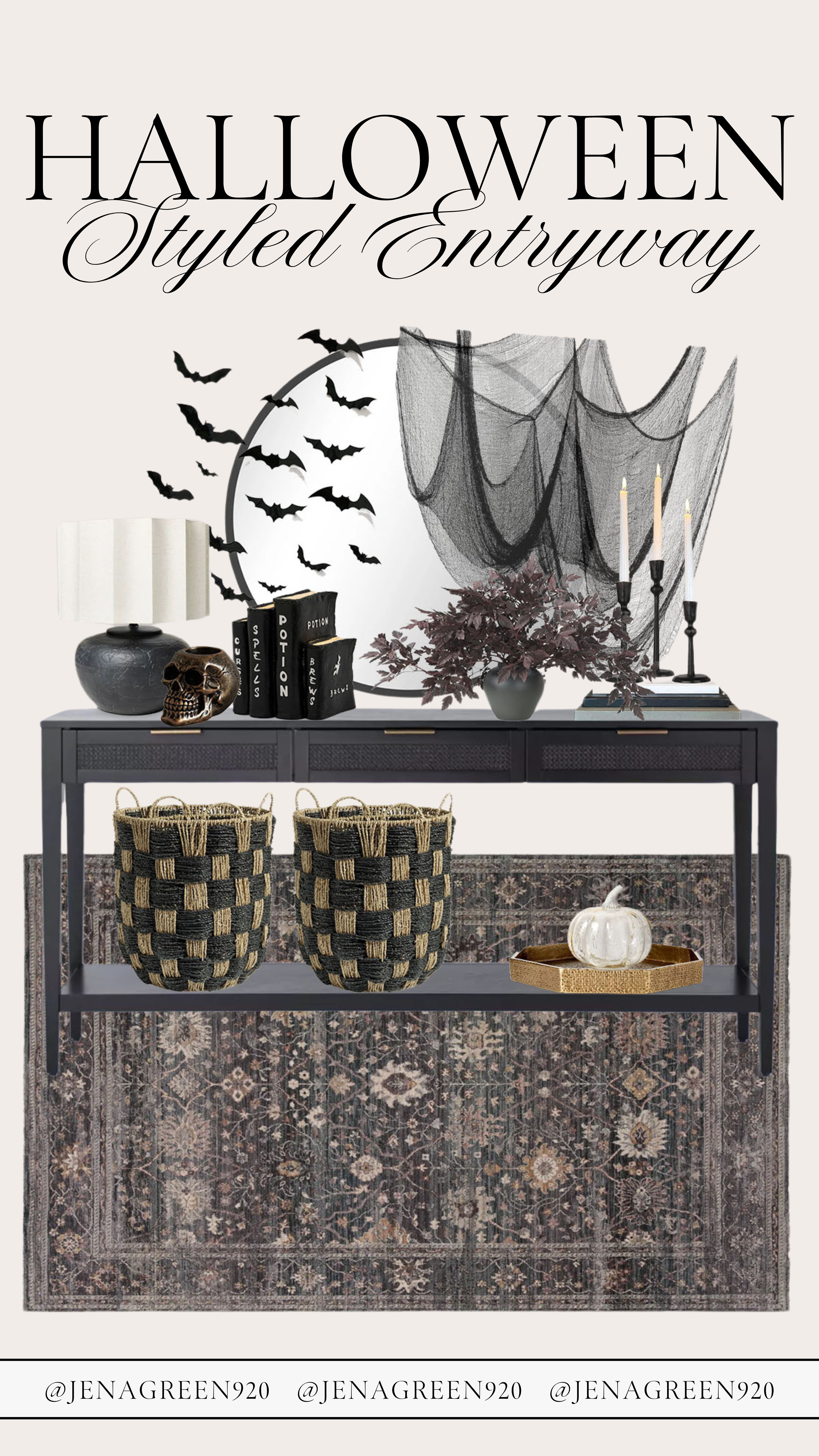 Halloween Home Decor | Halloween Entryway | Halloween Decor | Bat Decor | Halloween Console Table

#LTKHome #LTKStyleTip #LTKSeasonal