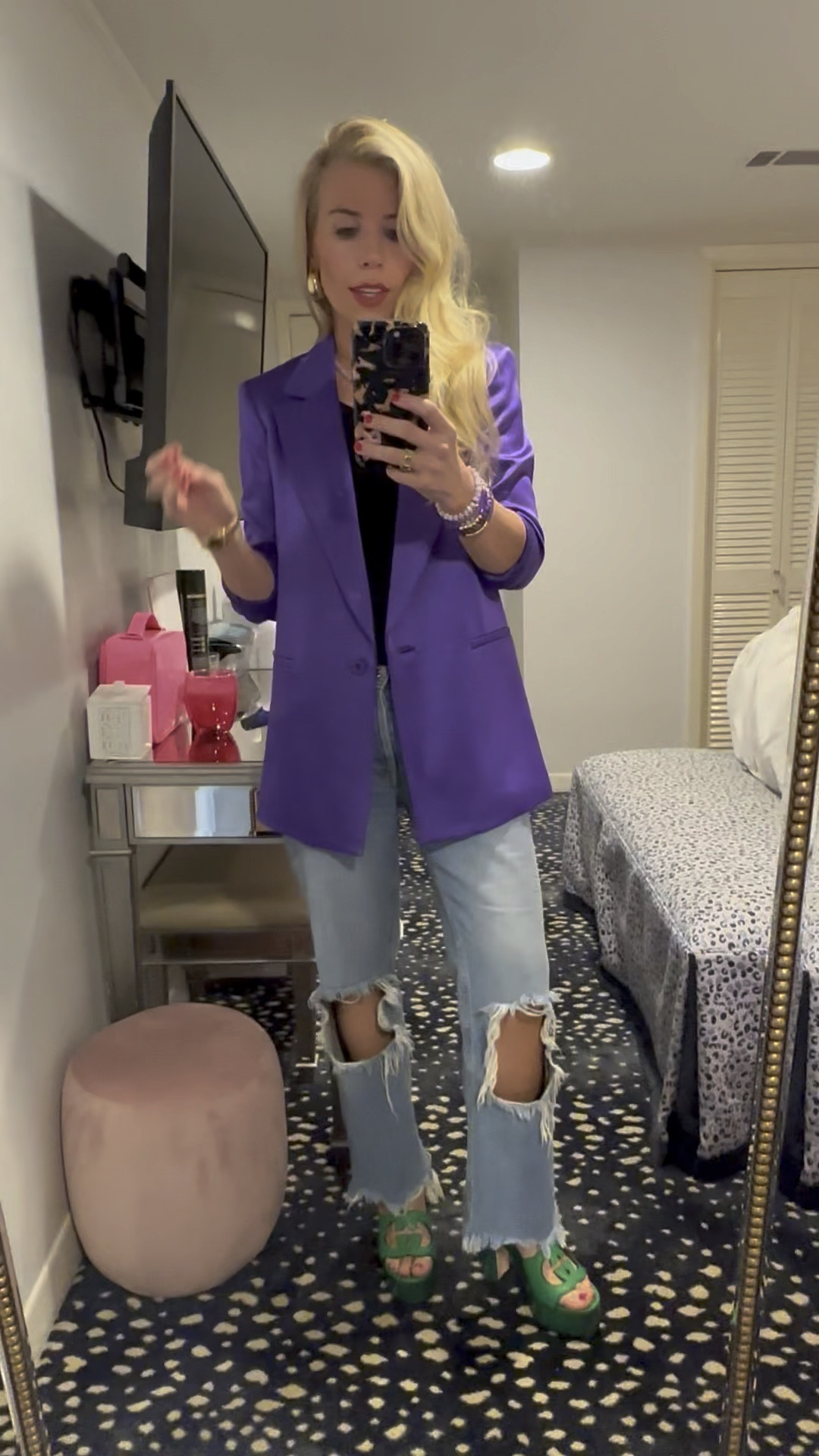 Theatre lewk!!!
TCU x Mardi Gras x Theatre

Does purple go with green? Why not!!! 

#LTKstyletip #LTKSale #LTKfindsunder50