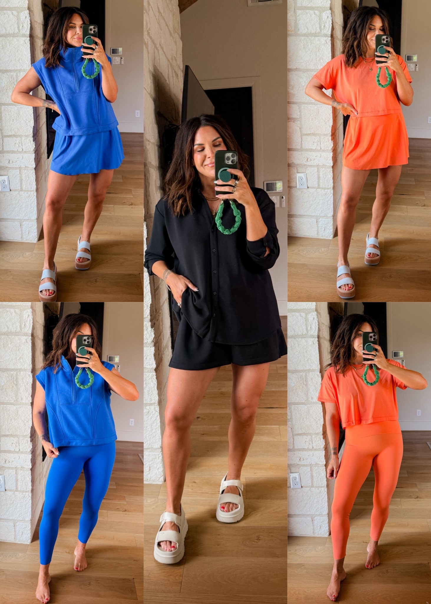 New Spanx finds!! These new COLORS 🙌🏼 

Wearing an XL in everything except the leggings, wearing L 

Spanx, workout sets, athleisure, mom outfits 

#LTKmomlife #LTKootd