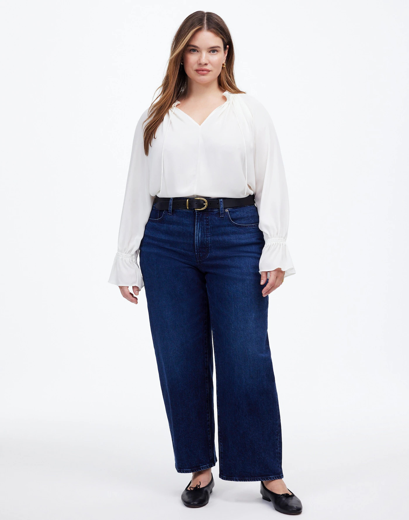 The Plus Perfect Vintage Wide-Leg Jean | Madewell