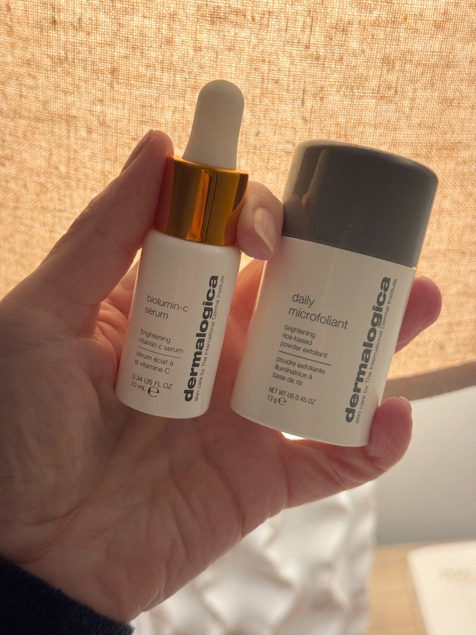 Brightening skincare combo, minis for travel or sampling, full size for home  

#LTKBeauty #LTKOver40 #LTKselfcare