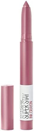 Maybelline SuperStay Ink Crayon Matte Longwear Lipstick With Built-in Sharpener, Seek Adventure, ... | Amazon (US)