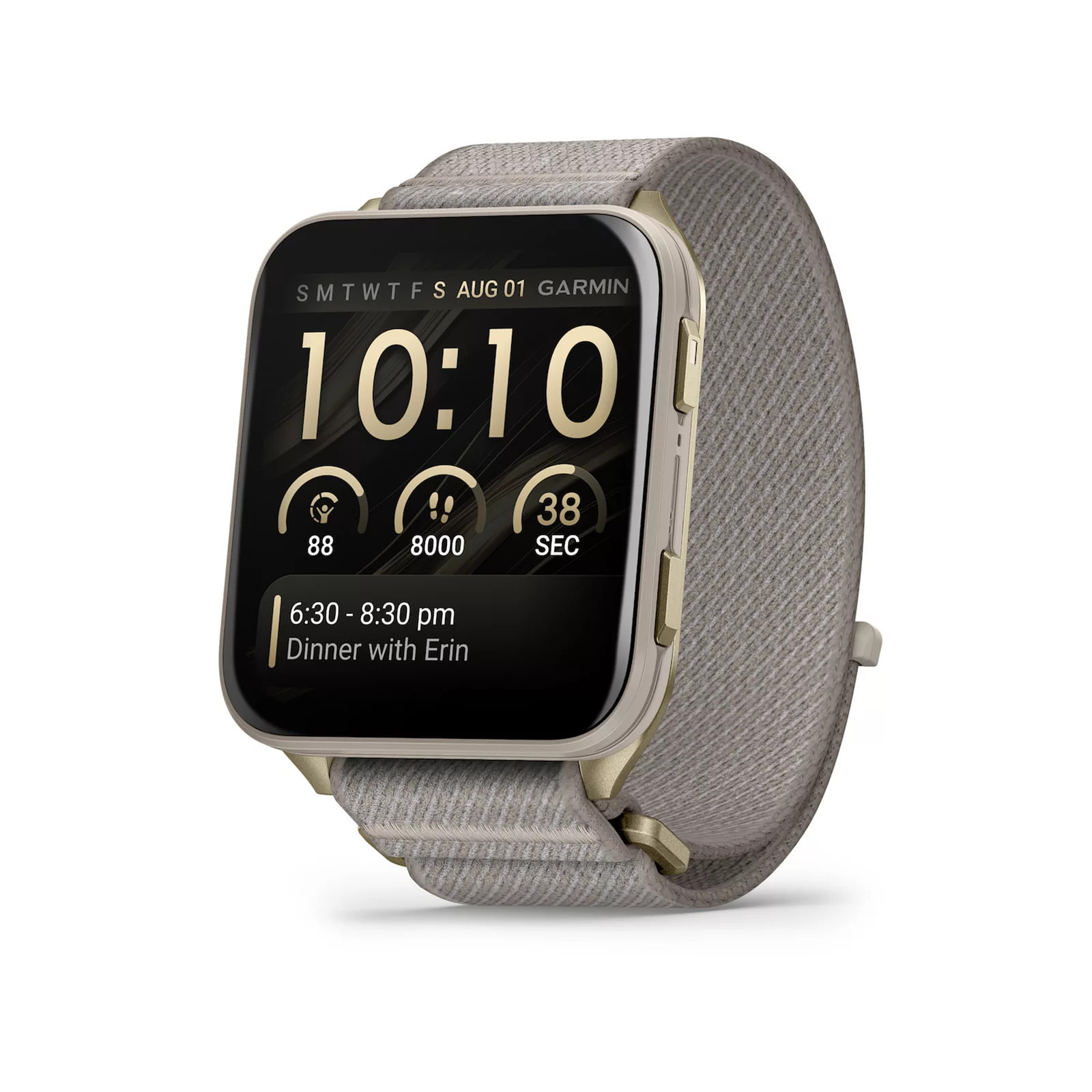 Garmin Venu X1 Titanium Caseback & Nylon Band Smartwatch, Gray | Kohl's