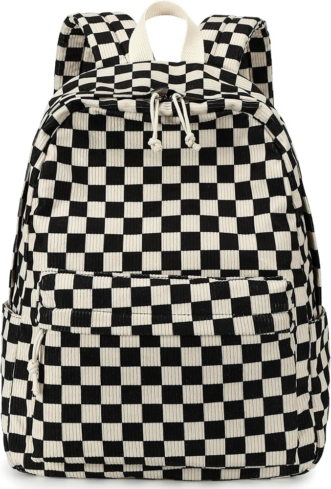 Bluboon Backpack for School Girls Backpack Cute Corduroy Bookbag Kids Backpack Laptop Backpack Gi... | Amazon (US)