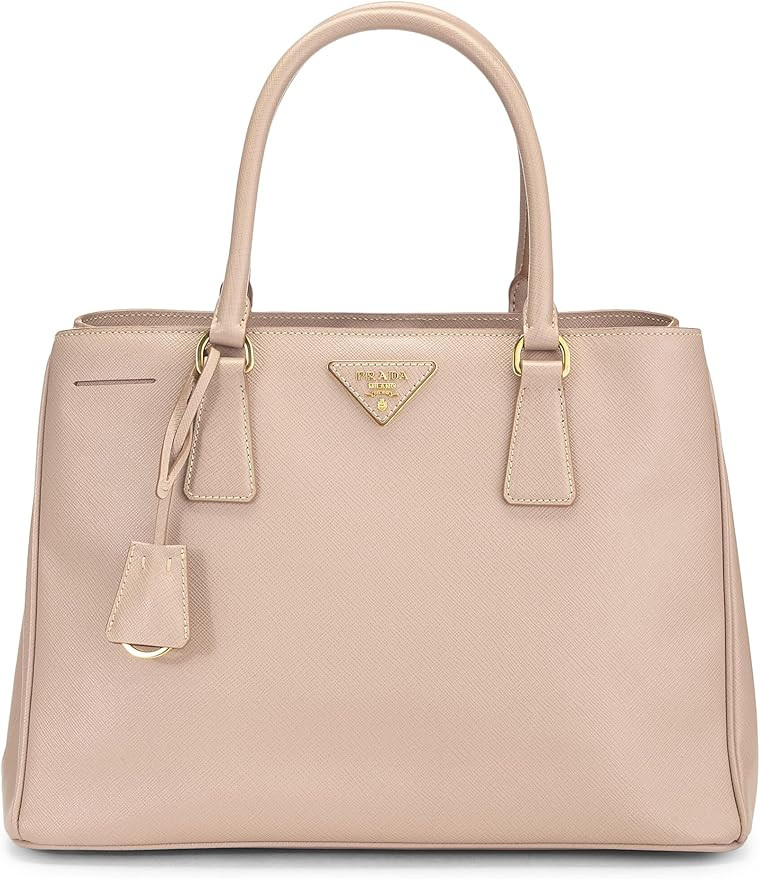 Amazon.com: Prada, Pre-Loved Pink Saffiano Executive Tote Medium, Beige : Luxury Stores | Amazon (US)