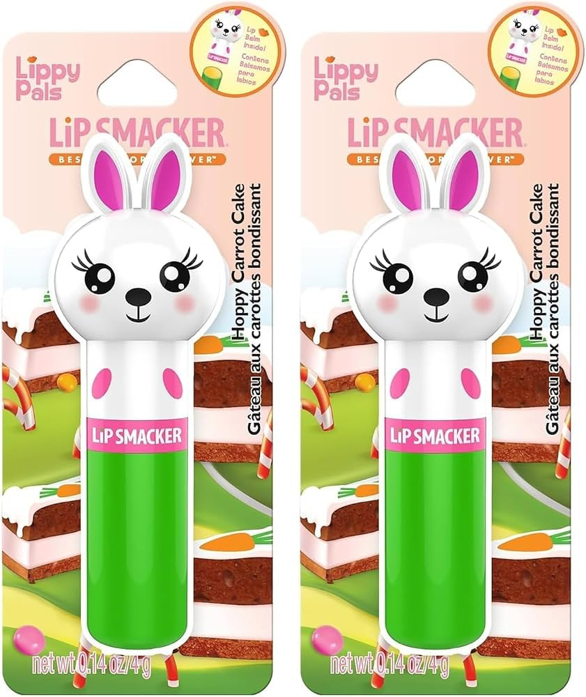 Lip Smacker Lip Balm,Bunny Hoppy Carrot Cake,0.14 Ounce,(Pack of 2) | Amazon (US)