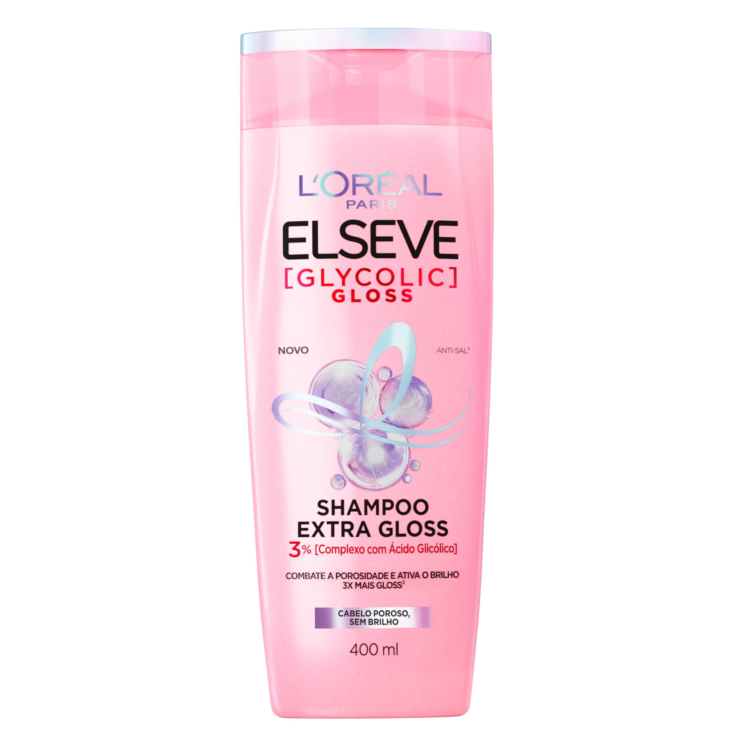 Shampoo L'Oréal Paris Elseve Glycolic Gloss 400ML | Amazon (BR)