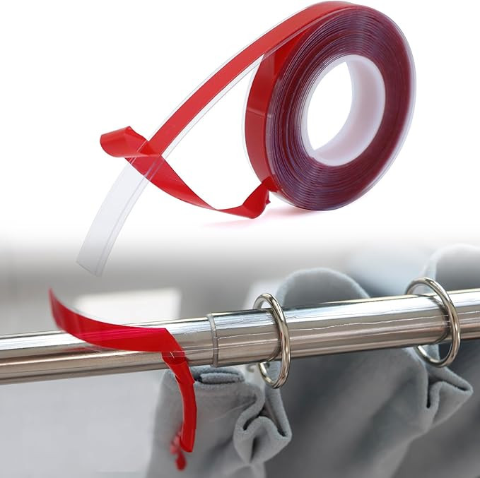 13 Ft Curtain Rod Slide Clear - Smooth and Silent Curtain Rod Sliding Accessories for Drapery Cur... | Amazon (US)