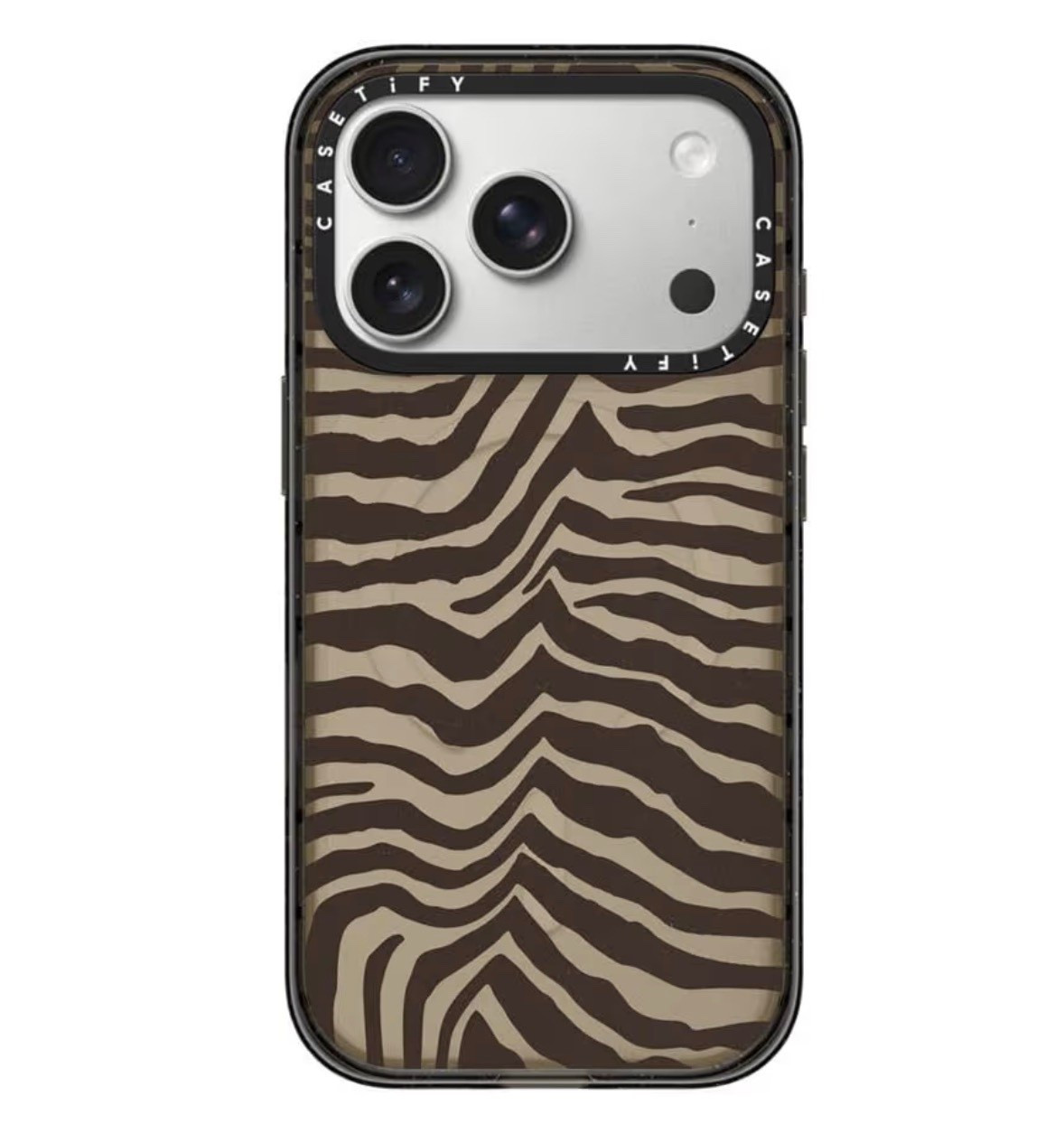 CASETiFY Impact iPhone 17 Pro Case [Slim/Compatible with Magsafe / 8.2 ft. 4X Military Grade Drop Protection] - Zebra-Brown - Clear Black


MagSafe phone case

#LTKTravel #LTKSpringSale