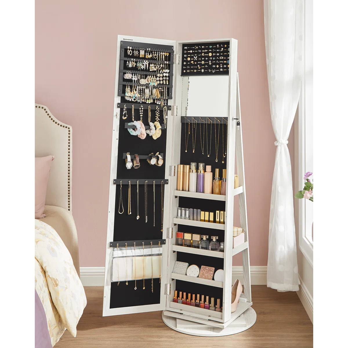 Quakertown 21.3'' Wide Jewelry Armoire | Wayfair North America