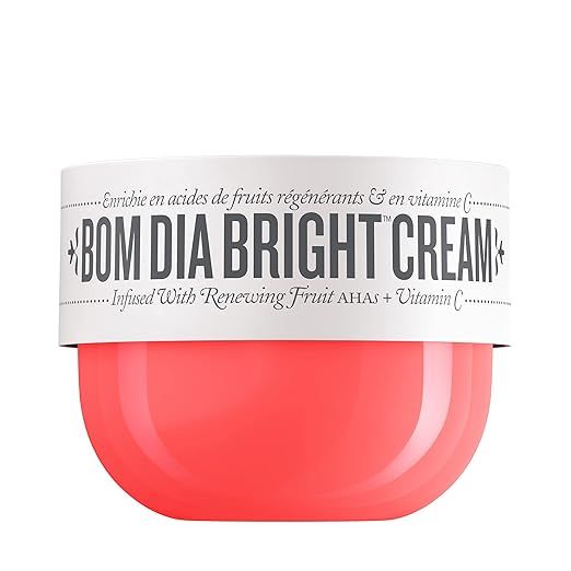 Visibly Brightening and Smoothing Bom Dia AHA Body Cream 75mL/2.5oz | Amazon (US)