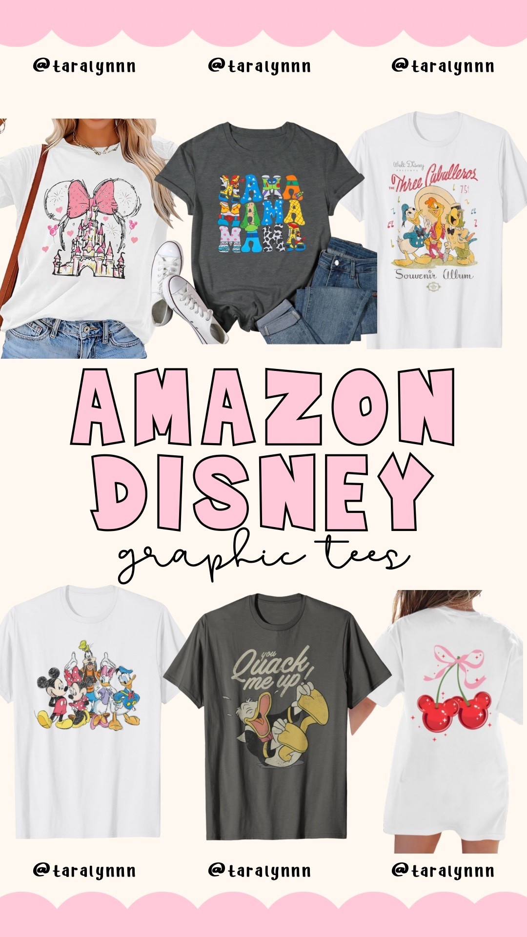 Amazon Disney Graphic Tees! ✨

#amazon #disney #disneyland #disneyworld #mickeymouse #minniemouse #donaldduck #toystory 

#LTKKids #LTKFamily #LTKTravel
