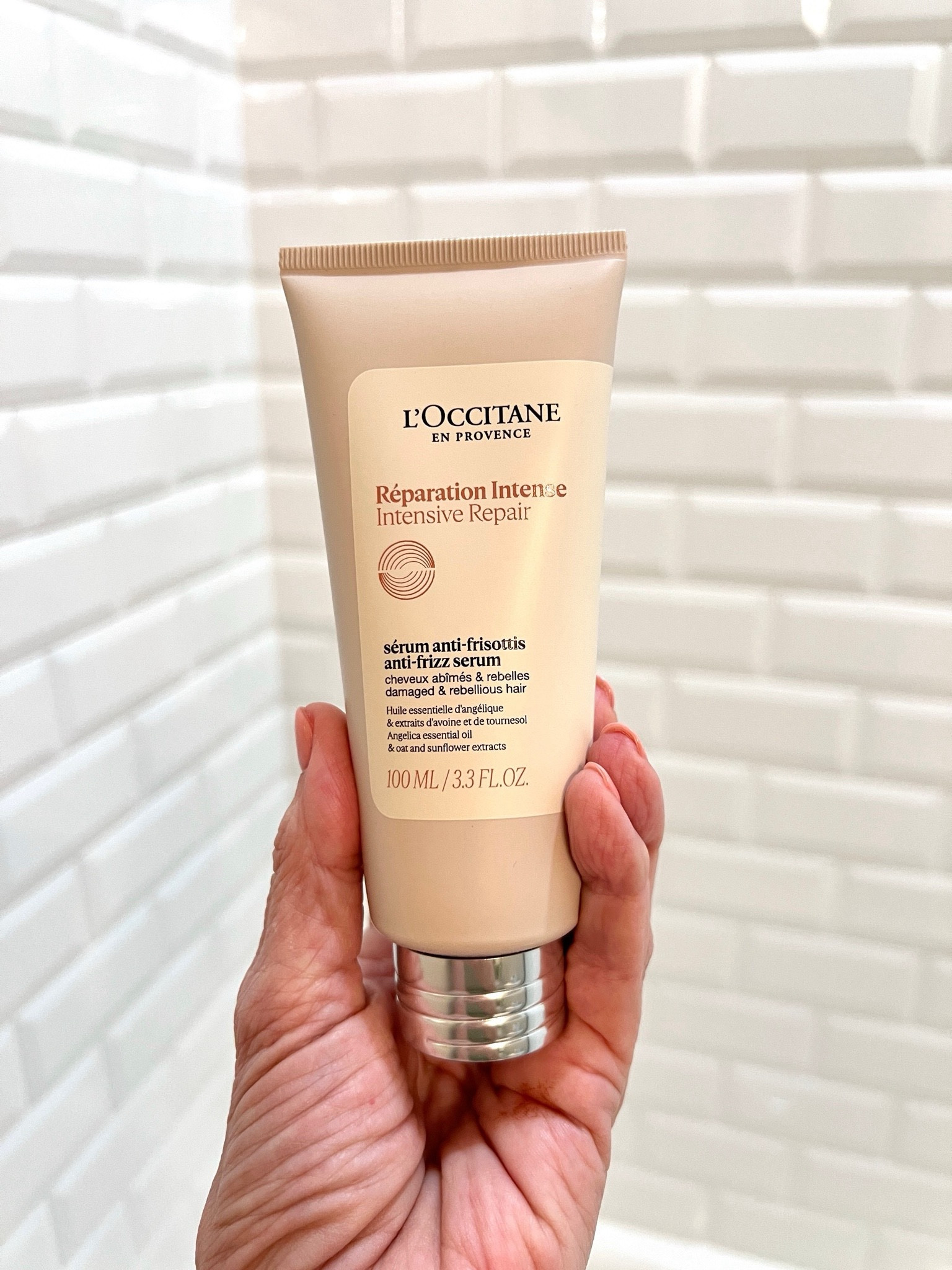 This anti-frizz serum is so good at keeping the frizz away! It can be applied to wet or dry hair. It works great on my color-treated dry hair. #selfcaretips #haircare #womenover40 #hairrepair

#LTKBeauty #LTKFindsUnder50 #LTKSeasonal