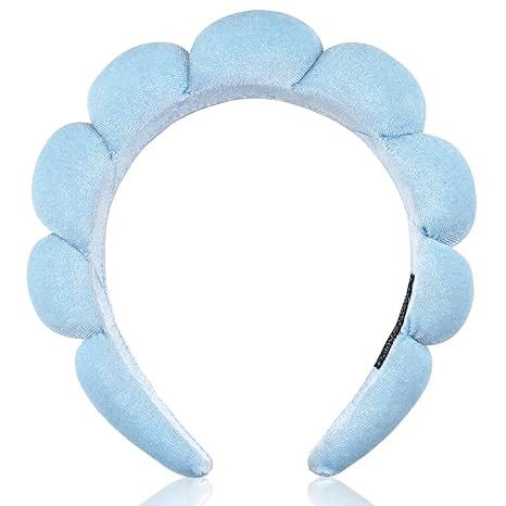 Ayesha Spa Headband for Women Sponge Headband for Washing Face Clouds Soft Hairband Makeup Headba... | Amazon (US)