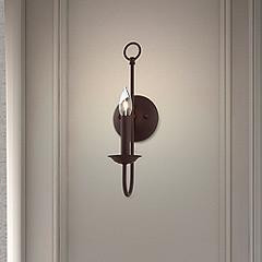 Livex Estate 16" High Traditional Candlestick Style Bronze Wall Sconce | Lamps Plus