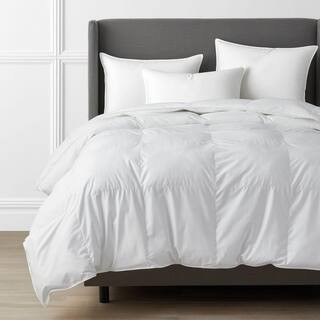 Legends Hotel Loftaire Ultra Alberta Down Alternative White Queen Cotton Comforter | The Home Depot