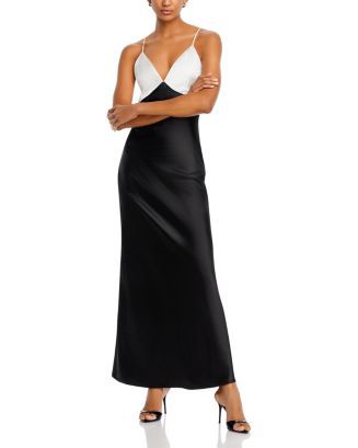 FORE V Neck Color Blocked Dress Women - Bloomingdale's | Bloomingdale's (US)