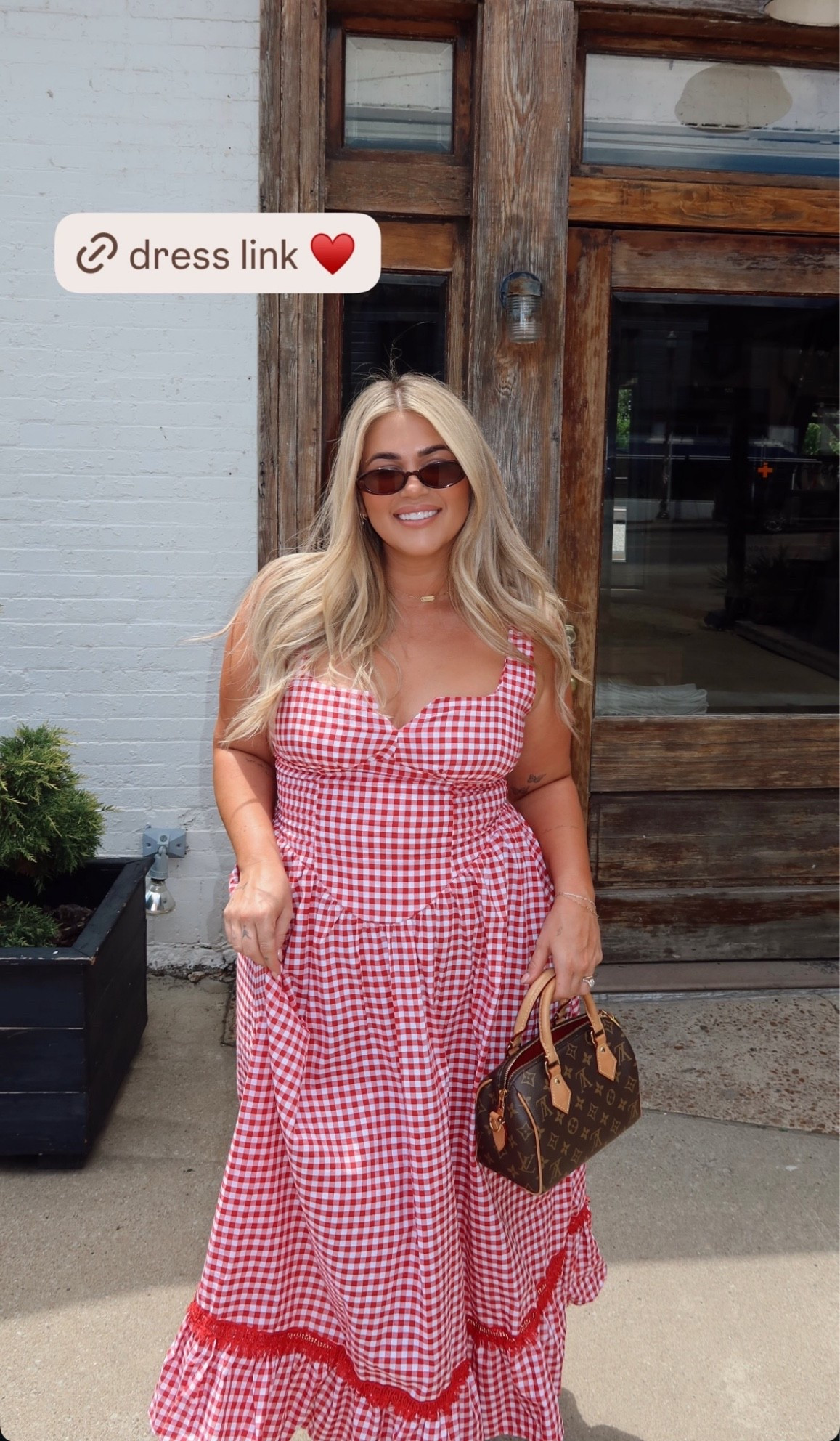 Love anything gingham for summer!!! I got a large in this dress

#LTKMidsize #LTKmomlife