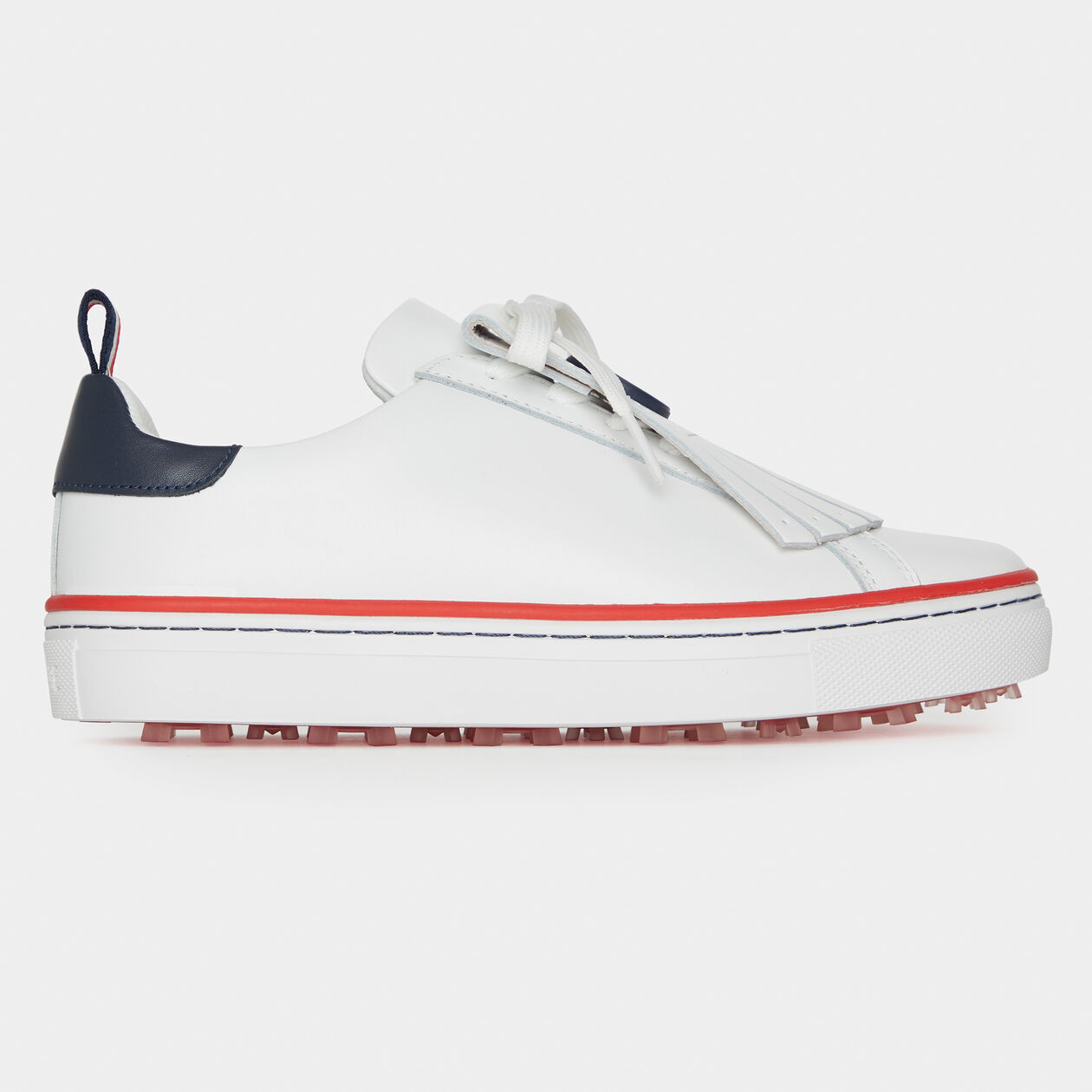 WOMEN'S DURF PEBBLE LEATHER CONTRAST ACCENT KILTIE GOLF SHOE – G/FORE | G/FORE | GFORE.com