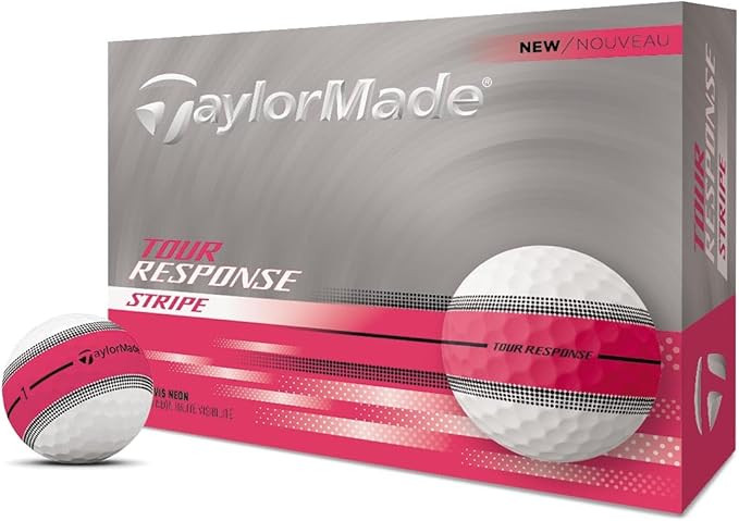 TaylorMade Tour Response Golf Balls, Enhanced 360° ClearPath Alignment, Speed Wrapped Core for D... | Amazon (US)