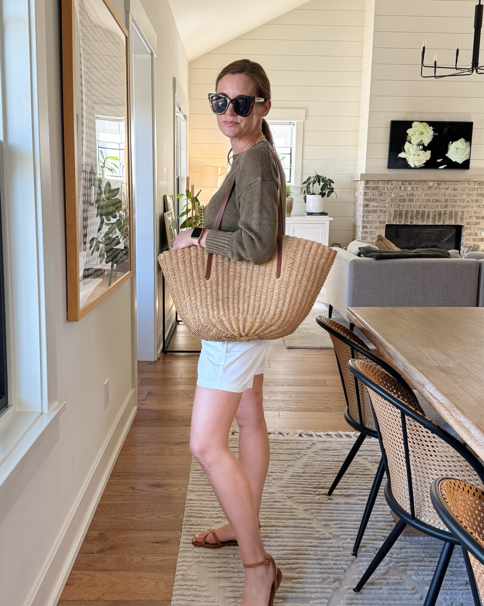 Sweater size XS
Shorts size 2 


#LTKgrwm #LTKdayinmylife #LTKootd