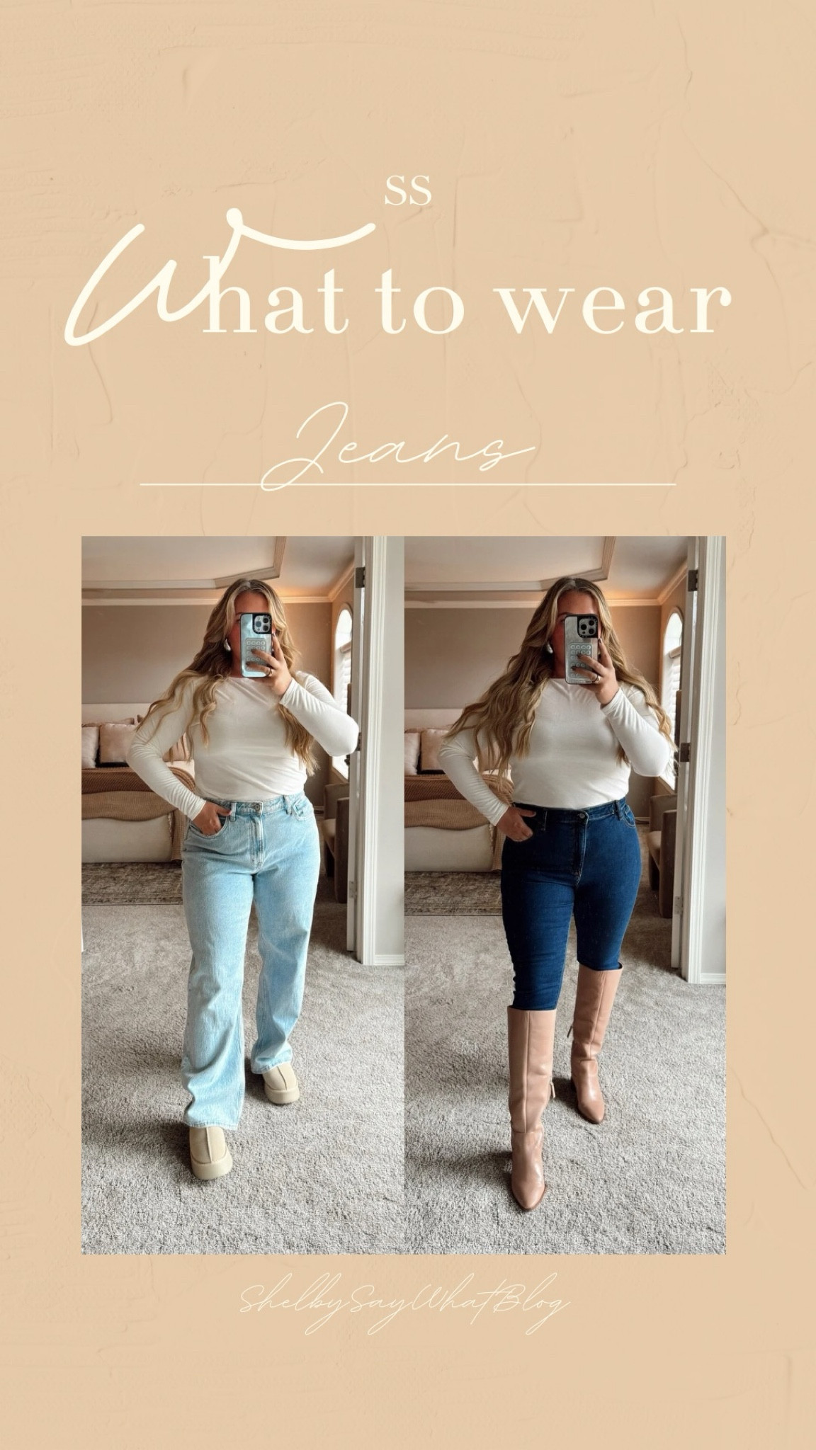 My fav Jeans!! 🫶🏻👖🩵 Size 31, size up if in between sizes  

#LTKMidsize #LTKFindsUnder100 #LTKStyleTip