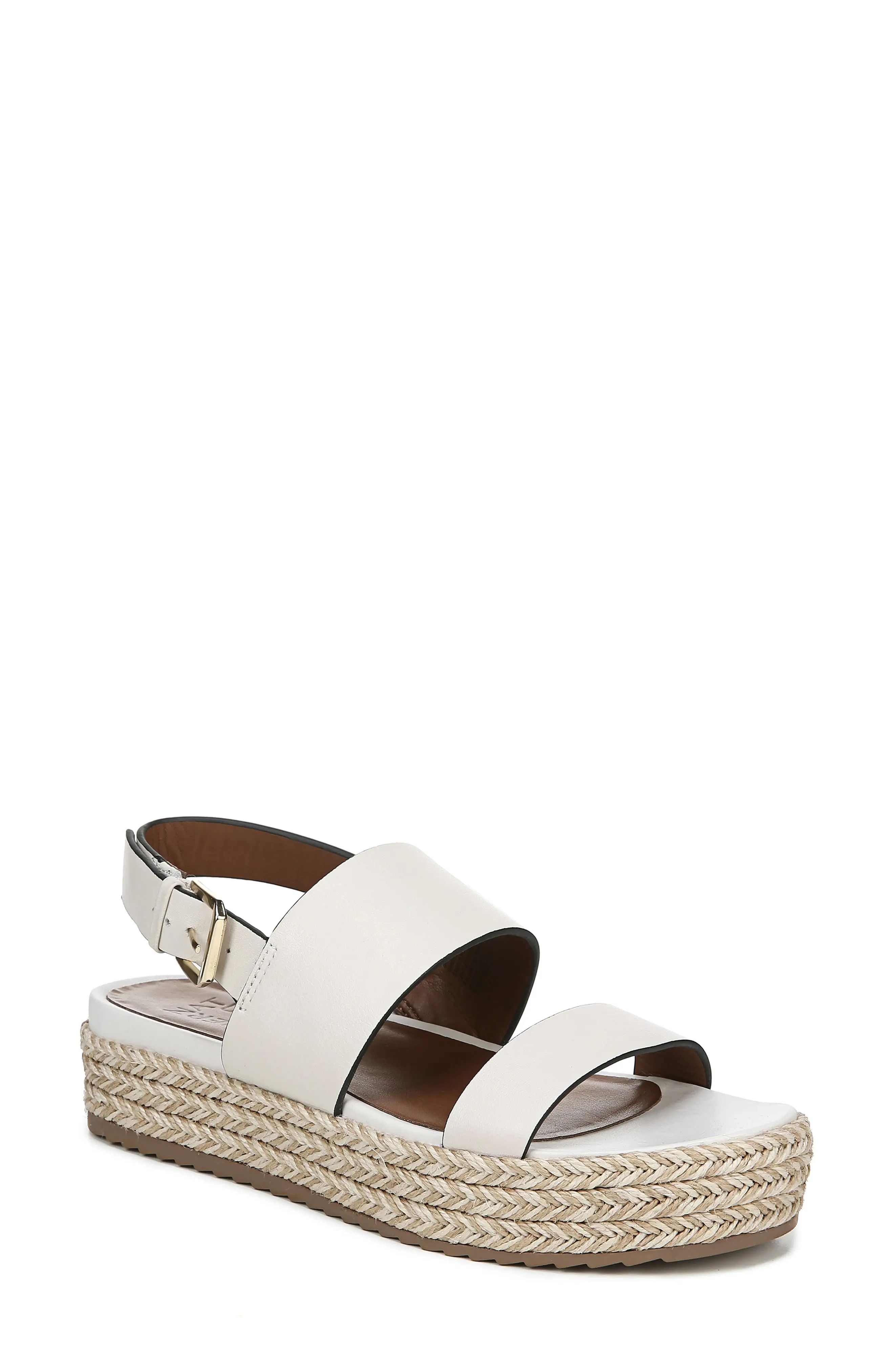 Women's Naturalizer Jaycie Platform Sandal, Size 4 M - White | Nordstrom