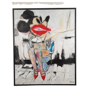 Contemporary Painting 'Mickey Flush' by John Paul Fauves