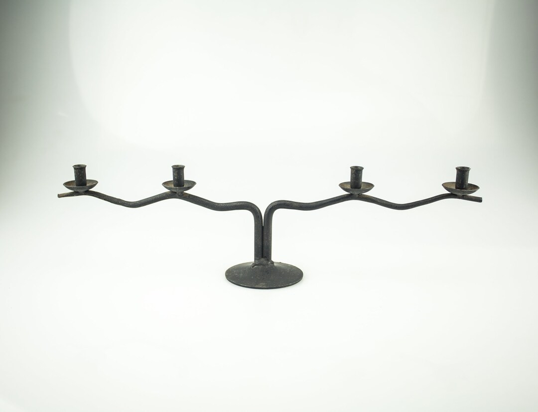 Metal Hysteria Candle holder, vintage 80s | Etsy (US)