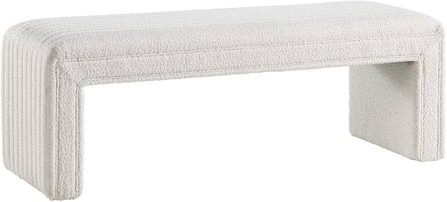 Get Set Style Bedroom Bench,Modern Ottoman Bench 49 inch,Upholstered Entryway Bench & Dining Benc... | Amazon (US)
