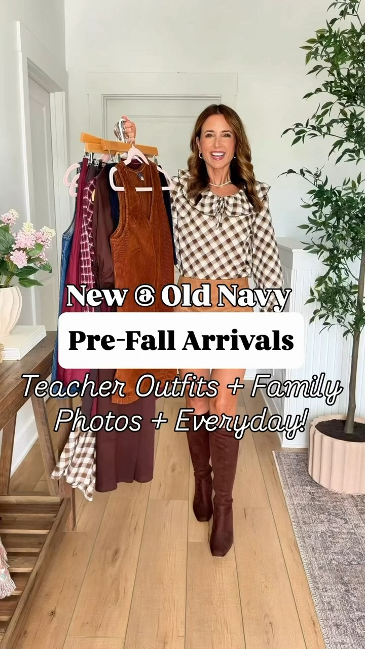 New arrivals from Old Navy that come in petite, regular, and tall. Fall dresses. Summer dresses. Family photo outfit. Fall dress. Teacher outfits. Business casual outfits. Fall outfits. Fall style. Summer outfits. Summer style. Wearing XS petite in everything and 00 petite in pants. If you are in-between sizes, consider sizing down in corduroy and denim dresses, burgundy midi skirt, faux suede skirt and brown puff sleeve midi dress. I went up half a size in knee high boots.

#LTKootd #LTKWorkwear #LTKSeasonal