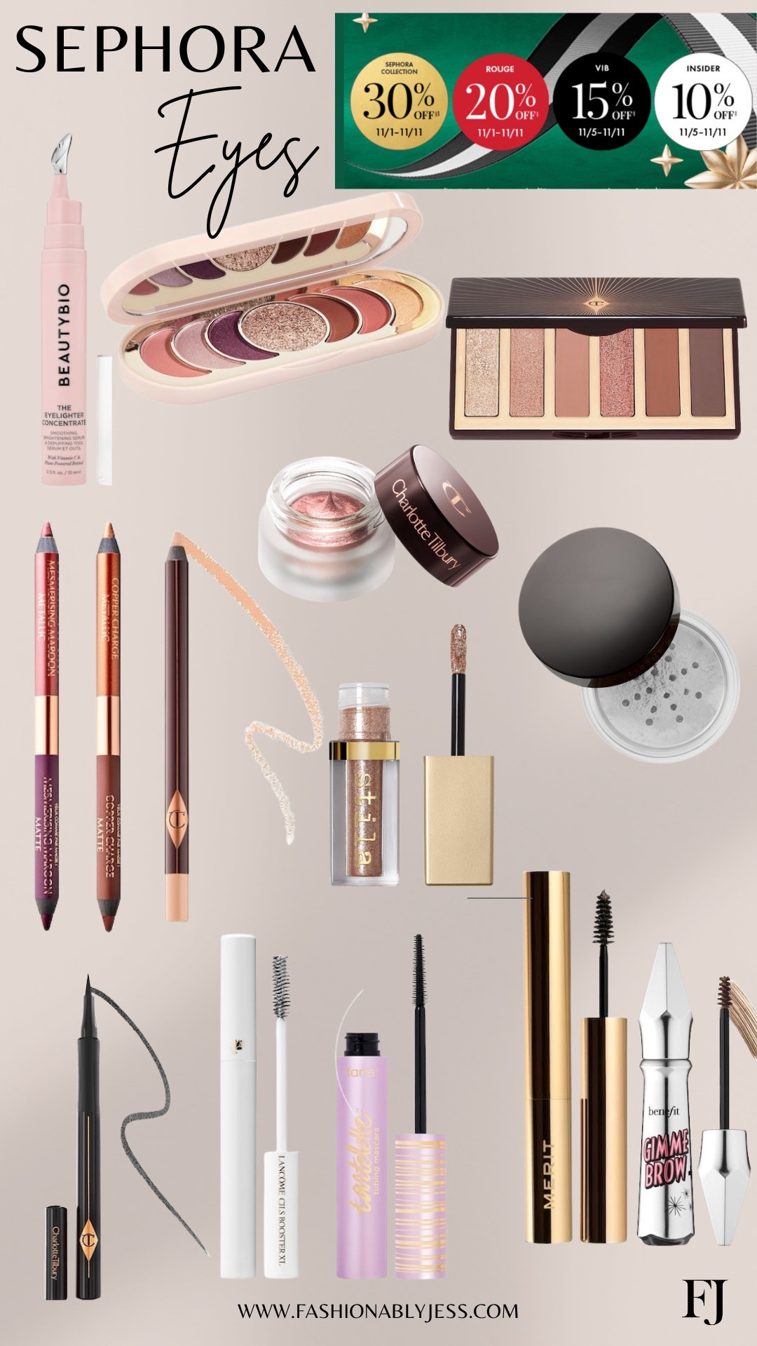 Sephora eye recommendations 

#LTKGiftGuide #LTKBeauty #LTKOver40