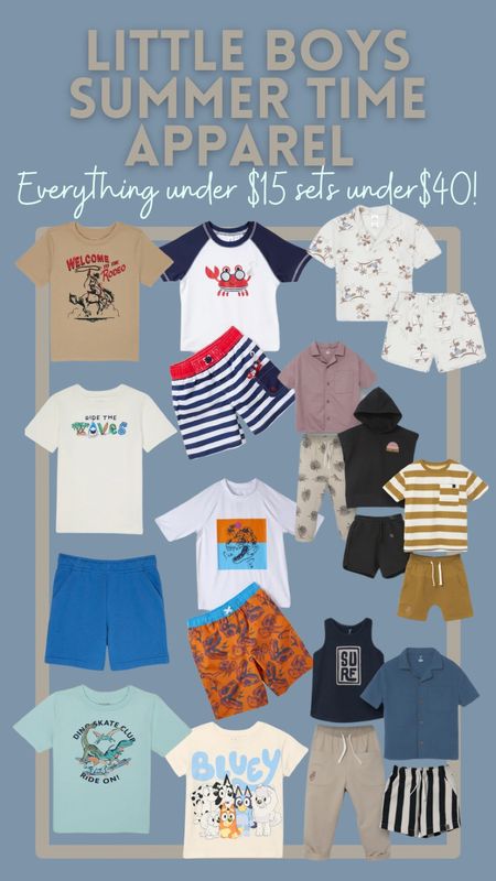 Little boys summer apparel 

#LTKSeasonal #LTKkids #LTKstyletip