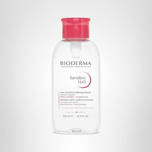 Bioderma - Sensibio - H2O Micellar Water - Makeup Remover Cleanser - Face Cleanser for Sensitive ... | Amazon (US)