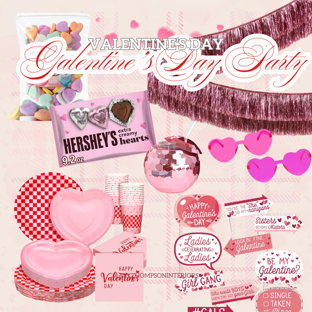 Galentine's Day | Valentine's Day Party | Galentine's Day Decor | Valentine's Day Decor | Valentine's Day Candy | Galentine's Day Party  

 #LTKSeasonal #LTKHome #LTKFindsUnder100