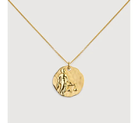Libra Zodiac Chain Necklace | Monica Vinader (Global)