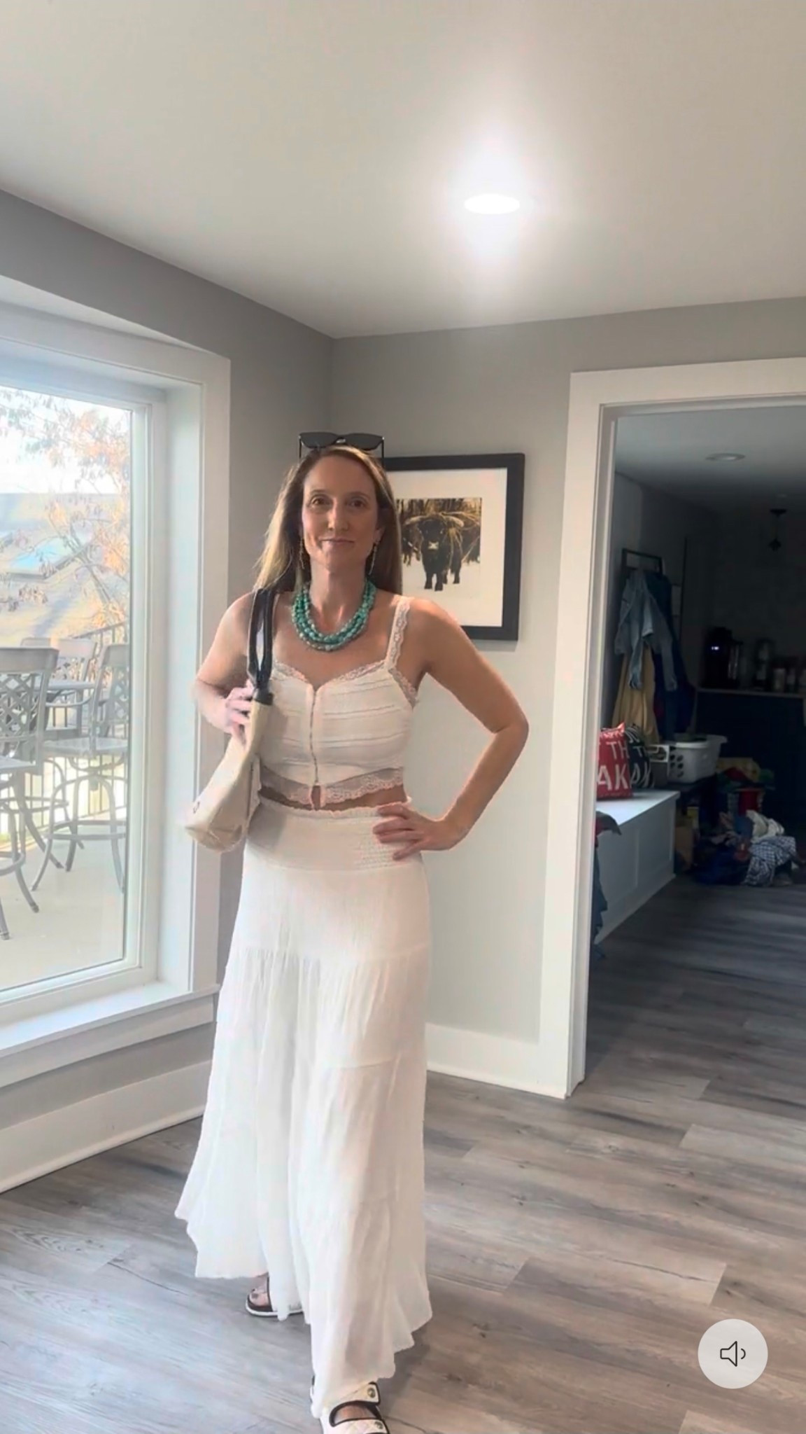 Dreaming of your next getaway? 🌴 This effortless pairing is exactly what I’m packing. These wide-leg flowy pants are so comfortable, and the lace-trim corset top adds the perfect feminine touch for a beachside dinner or a sunset stroll. Don’t forget the oversized sunnies to complete the look! Shop this entire vacation-ready outfit at the link in my bio. ✨

resort wear, vacation outfit, flowy pants, wide leg trousers, corset top, lace trim cami, summer style, beach outfit, travel fashion, white slides, oversized sunglasses, boho chic, effortless style, casual outfit, spring break fashion, monochrome look, neutral style, LTKtravel, LTKunder50, LTKunder100, vacation essentials, summer aesthetic, light academia, cozy chic, shop the look

#LTKTravel #LTKFindsUnder50 #LTKOver40