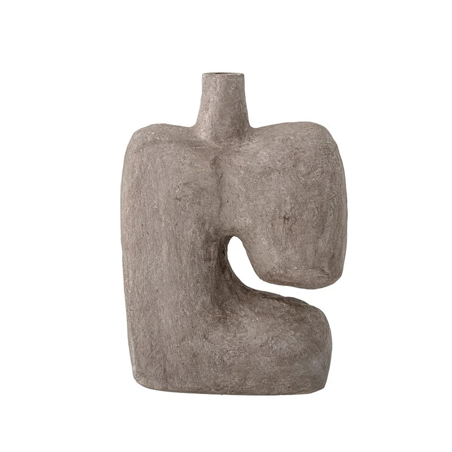 Paper Mâché Abstract Shaped Vase | Sweenshots Studios