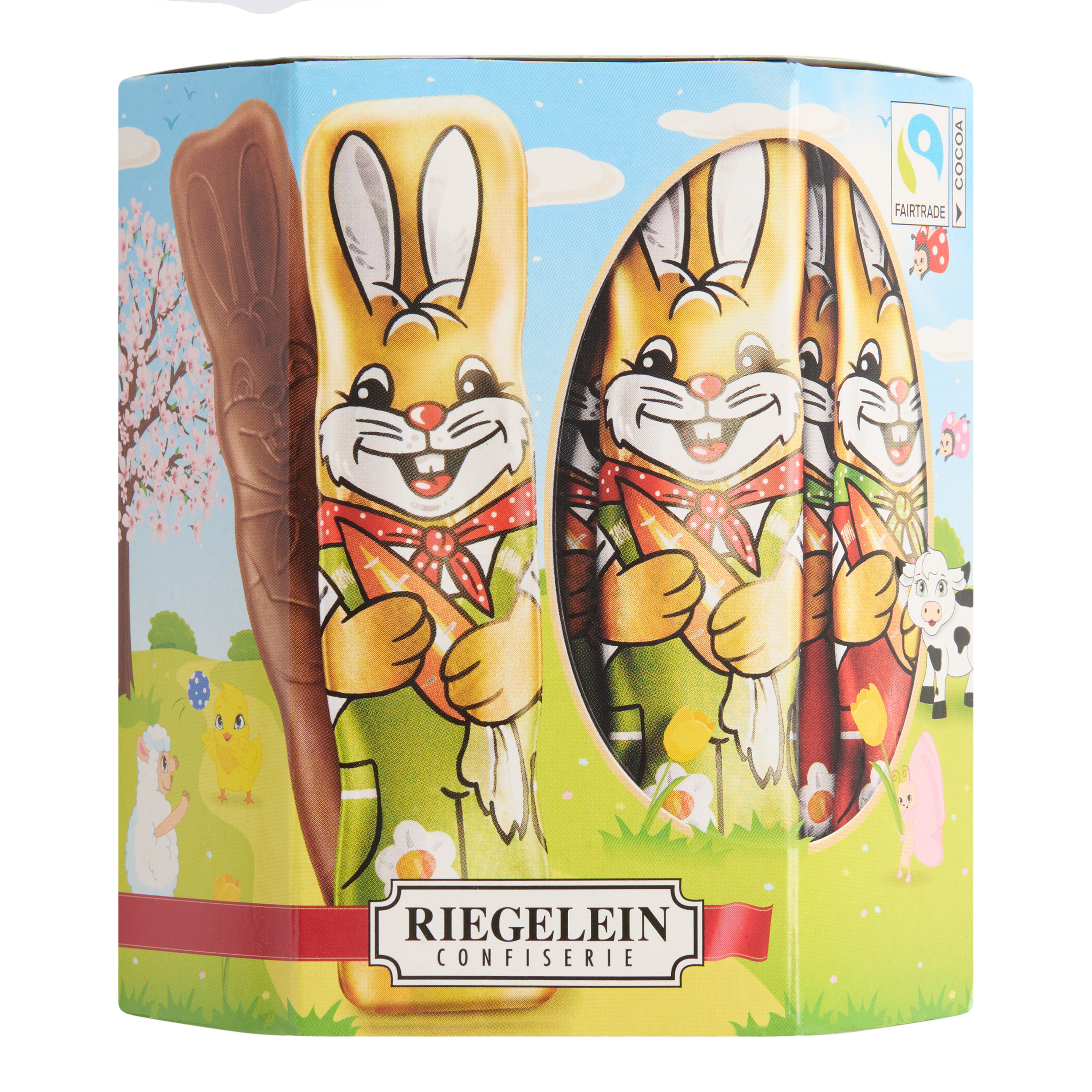 Riegelein Mini Solid Milk Chocolate Easter Bunnies | World Market