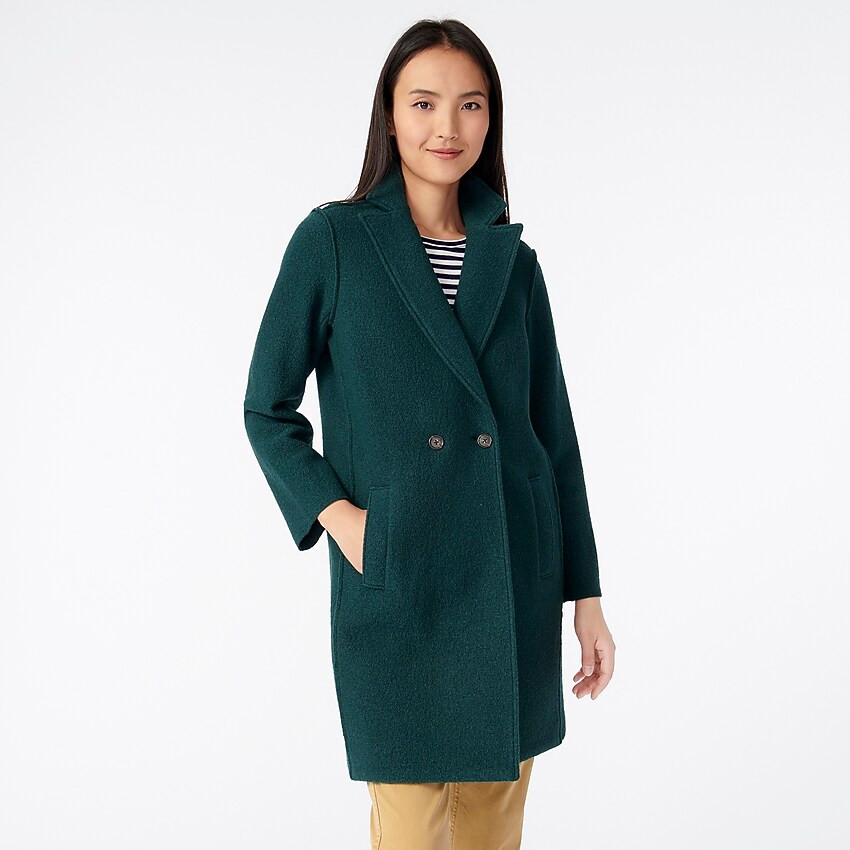 Daphne topcoat in Italian boiled wool | J. Crew US