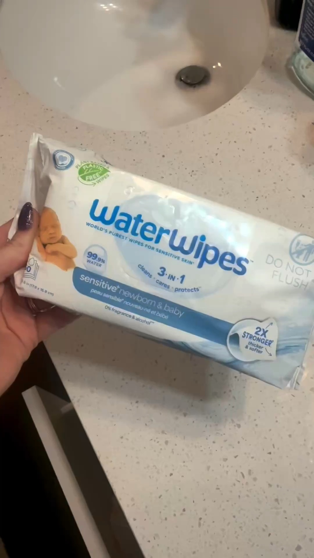These are not just for your baby’s sensitive bottoms they are for all sensitive areas! Your face is one of the most important! Stop using those dirty wash clothes or hand towels that store tons of bacteria! While reusable things are good for the economy, your face is the exception to that your face deserves to feel clean and fresh from a single use wipe! Can be used for removing makeup, excess oils, face wash etc. Grab these 99% water wipes and your skin will thank you!!

#LTKBeauty #LTKselfcare #LTKmorningroutine