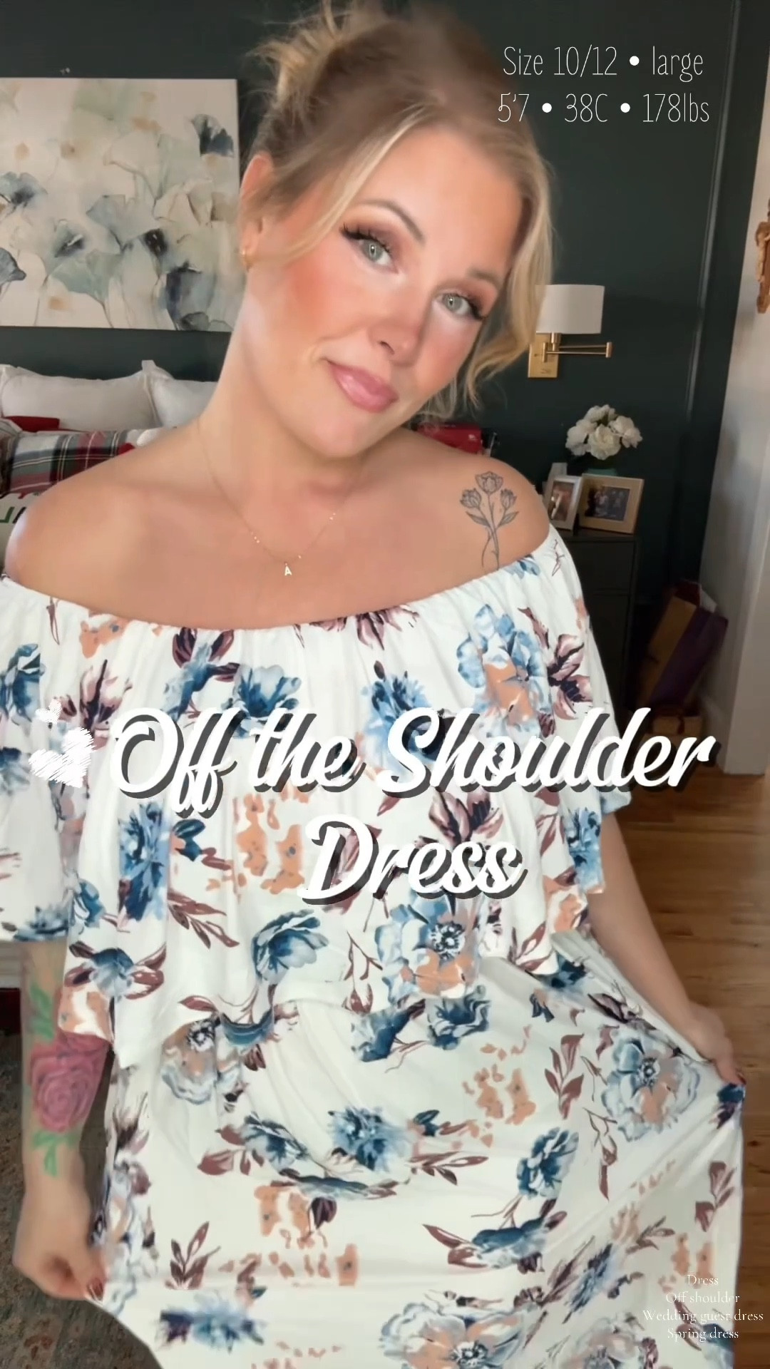 This off-the-shoulder dress is everything it’s So flattering, so comfy, and makes me feel absolutely beautiful. Perfect for spring, summer, or a wedding guest moment
Gorgeous from every angle #dress
#offshoulder #weddingguestdress #springdress #summerdress 

#LTKSeasonal #LTKOver40 #LTKMidsize